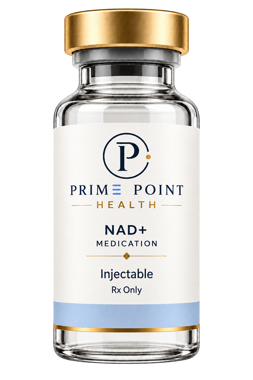 NAD+ injection bottle